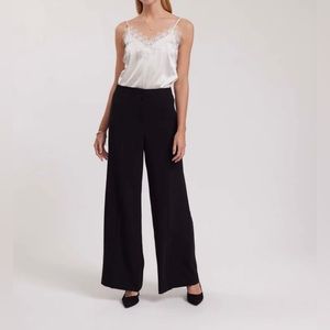 Anne Fontaine Paris luxury  😍black Pants 👖 size 42 Nwot